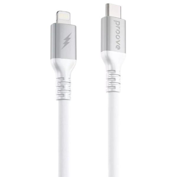 Фото - Кабель Proove ReGen Silicone Type-C to Lightning 27w 1m White (CCRS60002102)