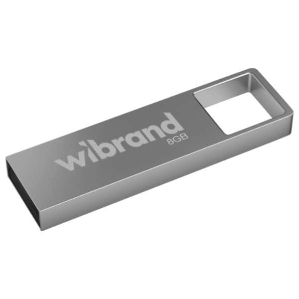 Фото - Флеш USB Wibrand USB 2.0 Shark 8Gb Silver (WI2.0/SH8U4S)