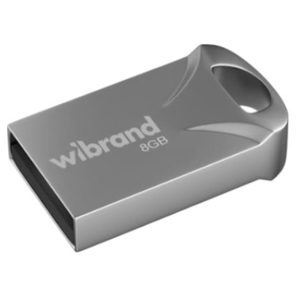 Фото - Флеш USB Wibrand USB 2.0 Hawk 8Gb Silver (WI2.0/HA8M1S)