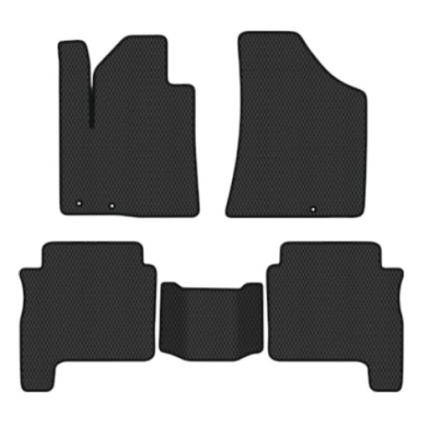Фото - EVA коврики в салон авто EVAtech для Santa FE (CM) Restyling (Hinged Gas Pedal) 7 seats Hyundai 2010-2012 2 поколение SUV USA HY13945CV5KD3RBB