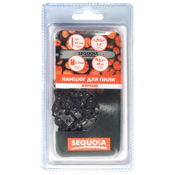 Фото - Цепь для пилы SEQUOIA 3/8", 1.3 мм, 40 ланки (91PS40E)