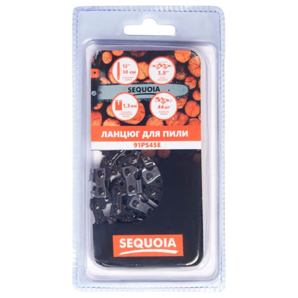 Фото - Цепь для пилы SEQUOIA 3/8", 1.3 мм, 45 ланки (91PS45E)