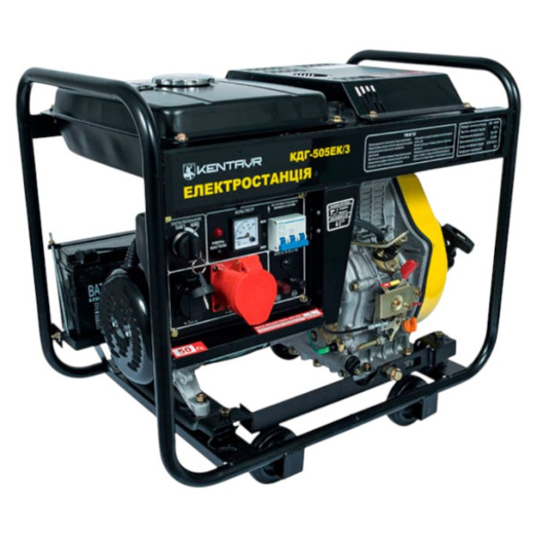 Фото - Генератор дизельный Кентавр КДГ505EК/З