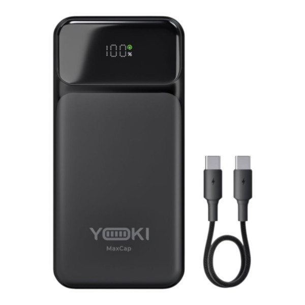 Фото - Батарея мобильная YOKI MaxCap 22,5W 20000 mAh Black (YK-PMC2021) Black