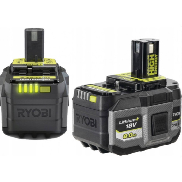 Фото - Аккумулятор для электроинструментов Ryobi ONE+ RB1880T High Energy Lithium+ (5133006264)