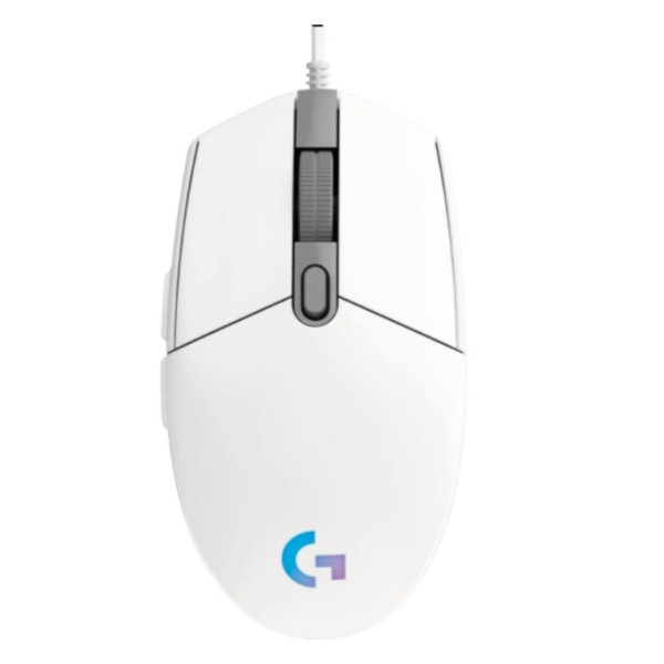 Фото - Мышь проводная игровая Logitech G102 Lightsync USB White (910-005809)
