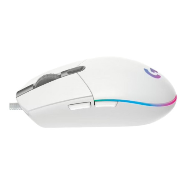 Фото - Мышь проводная игровая Logitech G102 Lightsync USB White (910-005809)