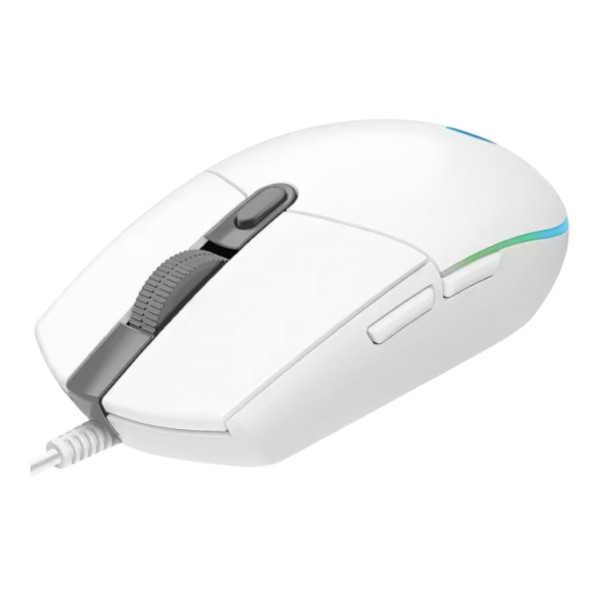 Фото - Мышь проводная игровая Logitech G102 Lightsync USB White (910-005809)