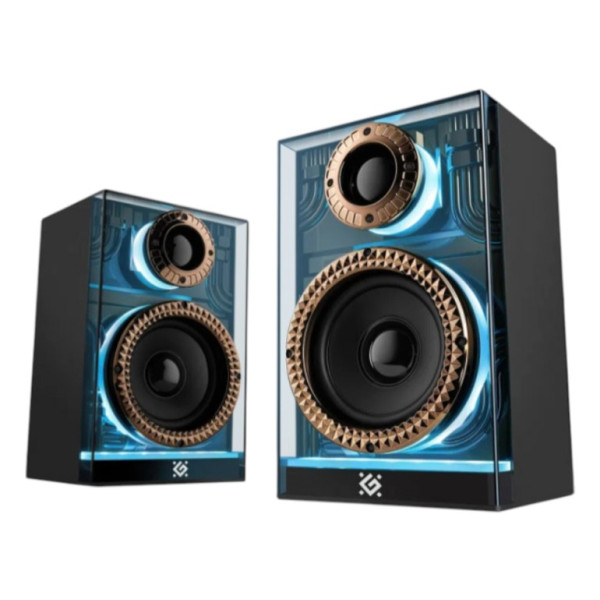 Фото - Компьютерная акустика компактная 2.0 Defender Futuro Bluetooth/USB/TF/AUX (65087)