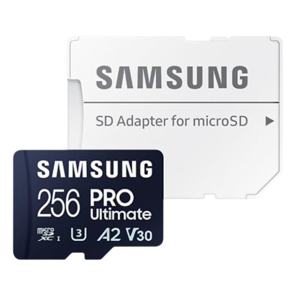 Фото - Карта памяти Samsung MICRO SDXC 256GB W/ADAPT (MB-MY256SA/WW)