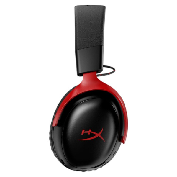 Фото - Гарнитура беспроводная игровая HyperX Cloud III S, WL/USB-A/USB-C Black-Red (A59Z0AA)