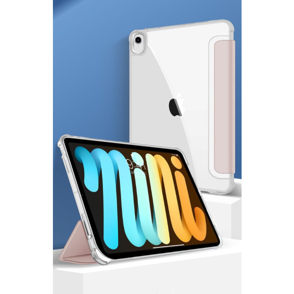 Фото - Чехол для планшета BeCover Soft Edge с креплением Apple Pencil for Apple iPad Mini 7 2024 Pink (712470)