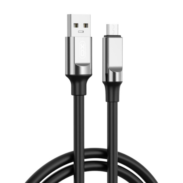 Фото - Кабель синхронизации данных XO Liquid Silicone Rubber USB-A to Type-C - 6A 1m (NB251_C_Black)