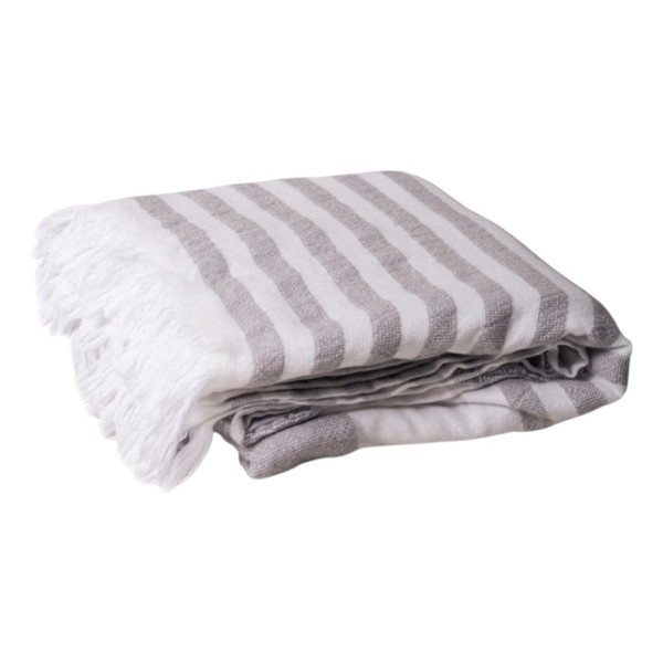 Фото - Полотенце пляжное Lelit Махровый Серый 100х190 см (1200532)