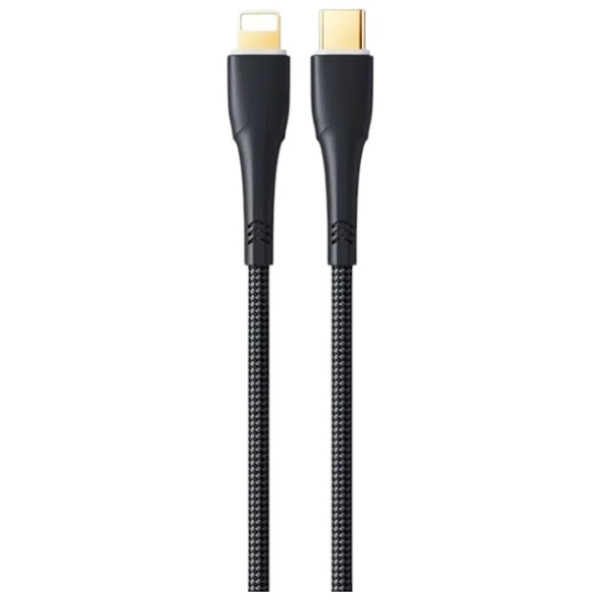 Фото - Кабель синхронизации данных Remax RC-C063 Bosu USB Type-C - Lightning (M/M) 20W 1.2 м Black (6954851207016)