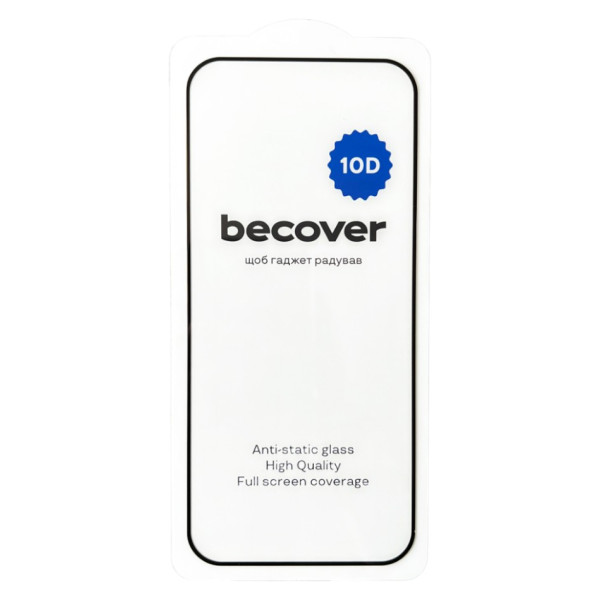 Фото - Защитное стекло для смартфона BeCover for Google Pixel 10 / 10 Pro 10D Black (713672)