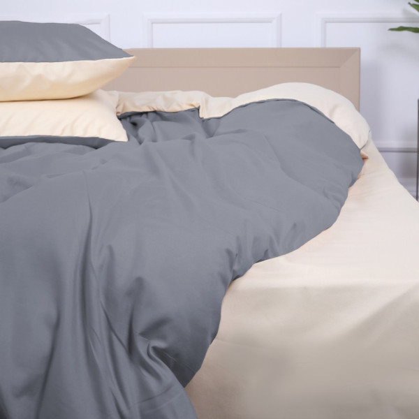 Фото - Комплект постельного белья MirSon Cambarco (12-0712 + 19-0000) Mikrosatin Premium 2 x 143 x 210 см (2200007242894)