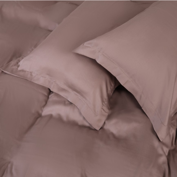 Фото - Комплект постельного белья MirSon Tencel №08 Beige 175х210 (2200009637148)