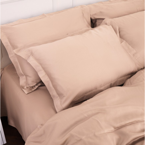Фото - Комплект постельного белья MirSon Tencel №03 Creamy 143х210 (2200009369032)