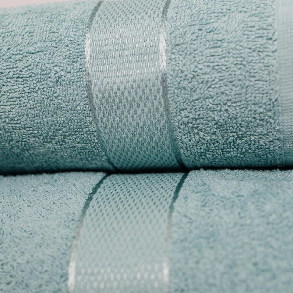 Фото - Полотенце банное Lelit Бирюзовый 400 гр 70/140 8017 (1198678)