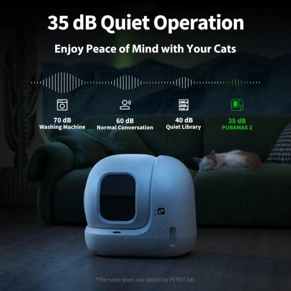 Фото - Смарт-лоток для животных PETKIT Pura Max 2 Self-Cleaning Cat Litter Box (P9902)