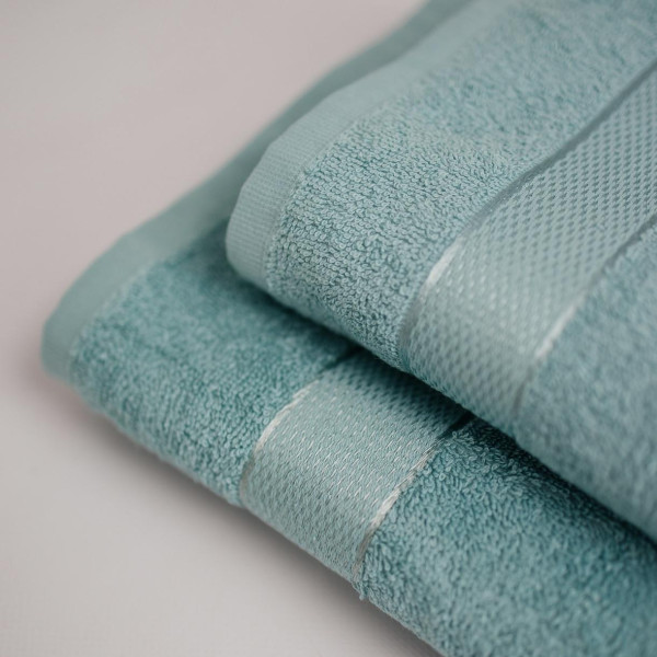 Фото - Полотенце банное Lelit Бирюзовый 400 гр 70/140 8017 (1198678)