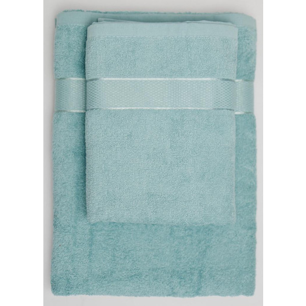 Фото - Полотенце банное Lelit Бирюзовый 400 гр 70/140 8017 (1198678)