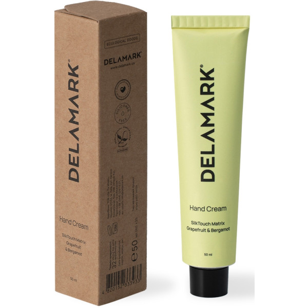 Фото - Крем для рук и ногтей DeLaMark GRAPEFRUIT&BERGAMOT 50 мл (4820152333933) Фото - Крем для рук и ногтей DeLaMark GRAPEFRUIT&BERGAMOT 50 мл (4820152333933)