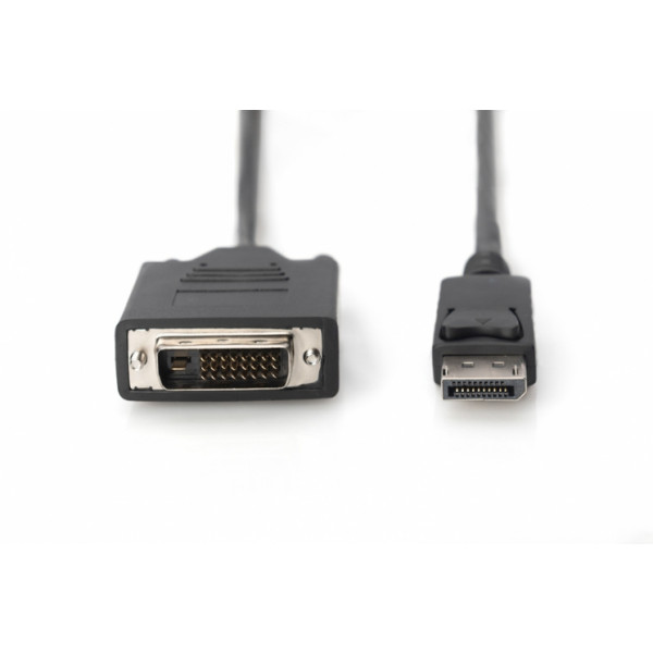 Фото - Кабель Digitus DisplayPort-DVI-D AM/AM 2 m Black (AK-340301-020-S)