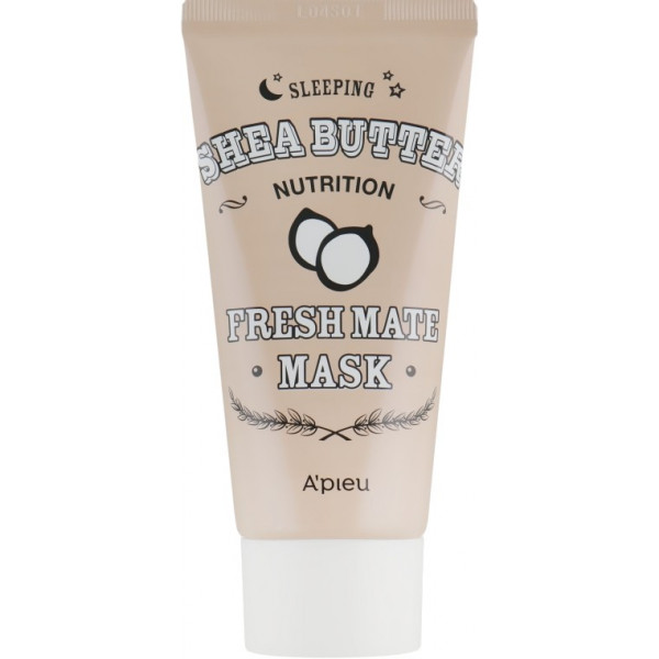 Фото - Маска для лица A'pieu Fresh Mate Shea Butter Mask с маслом Ши 50 мл (8806185733403)