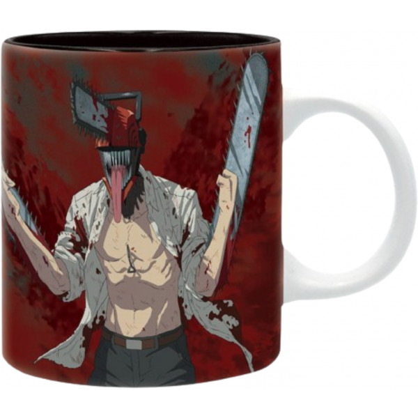 Фото - Чашка ABYstyle CHAINSAW MAN Дендзи 320 мл (ABYMUGA361)