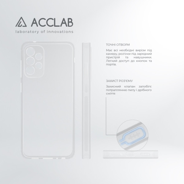 Фото - Чехол для смартфона ACCLAB Anti Dust for Samsung Galaxy A72 5G (1283126553325)