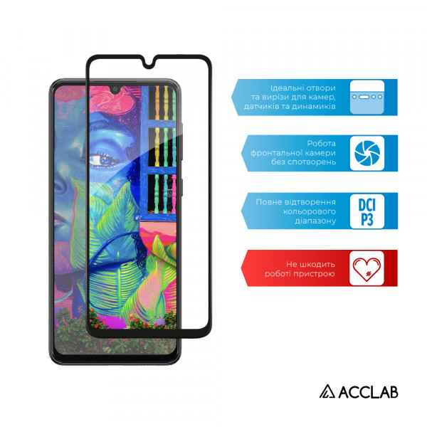 Фото - Защитное стекло для смартфона ACCLAB Full Glue for Samsung A33 5G (1283126522383)