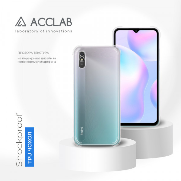 Фото - Чехол для смартфона ACCLAB Shockproof for Xiaomi Redmi 9A (1283126554100)