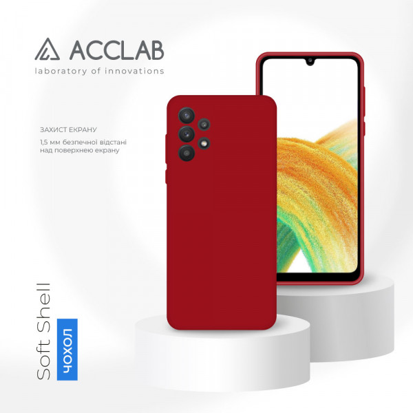 Фото - Чехол для смартфона ACCLAB SoftShell for Samsung Galaxy A33 5G (1283126560583)