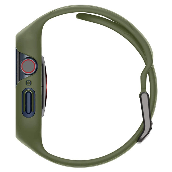 Фото - Ремешок для смарт-часов Spigen 2в1 for Apple Watch 45mm Liquid Air Pro Moss Green (ACS04408)