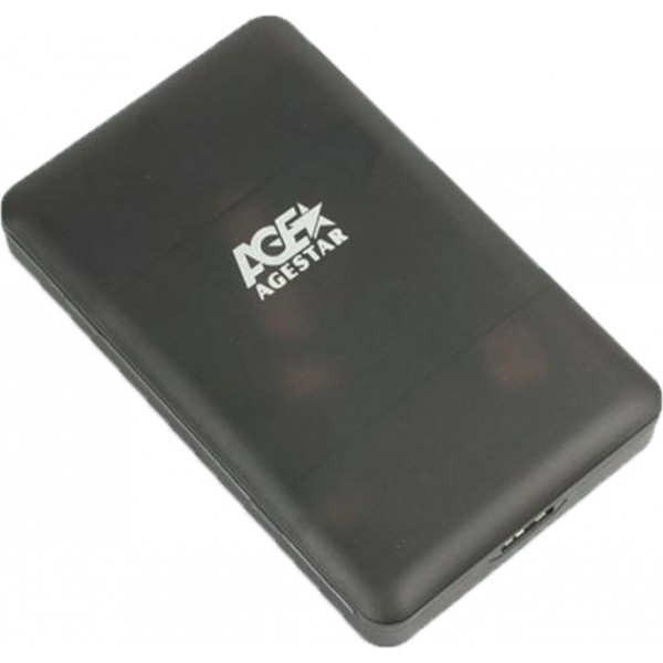 Фото - Внешний карман AgeStar SATA HDD 2.5'' USB 3.1 Black (31UBCP3)