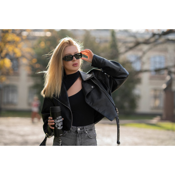 Фото - Термокружка Ardesto Coffee Time 450 мл Black (AR2645BC)