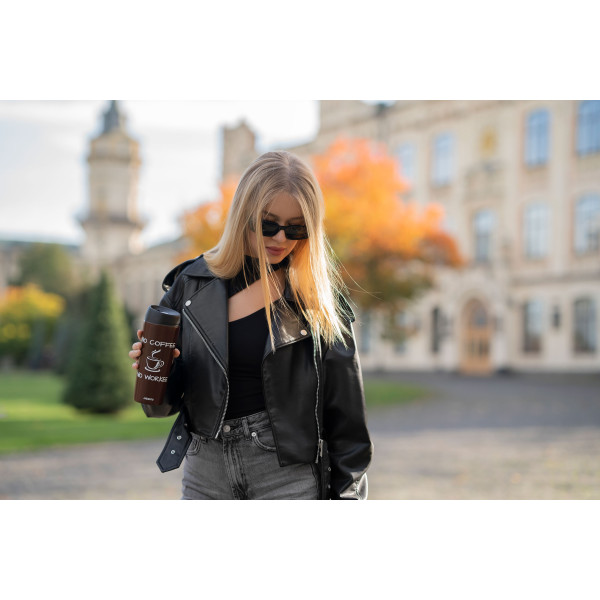 Фото - Термокружка Ardesto Coffee Time 450 мл Brown (AR2645CB)
