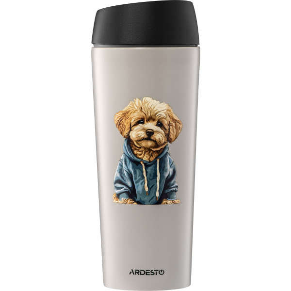 Фото - Термокружка Ardesto Coffee Time Maltipoo 450 мл (AR2645MP)