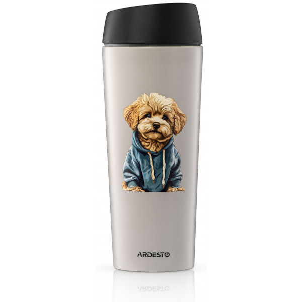 Фото - Термокружка Ardesto Coffee Time Maltipoo 450 мл (AR2645MP)