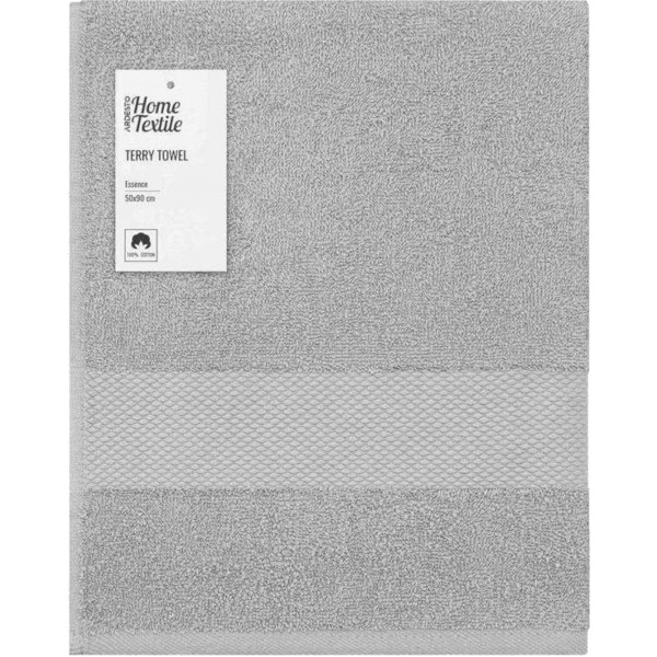 Фото - Полотенце для лица Ardesto махровое Essence серый 50х90 см (ART2250GR)