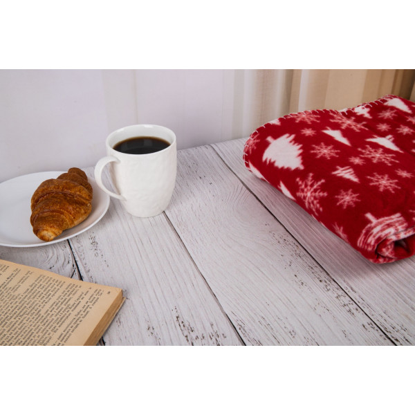 Фото - Плед односпальный Ardesto Fleece 130x160 см заснеженные елки (ART0715PB)