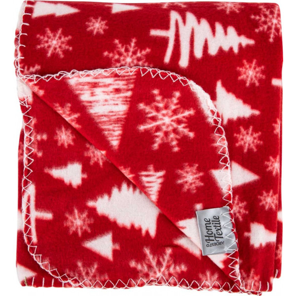 Фото - Плед односпальный Ardesto Fleece 130x160 см заснеженные елки (ART0715PB)