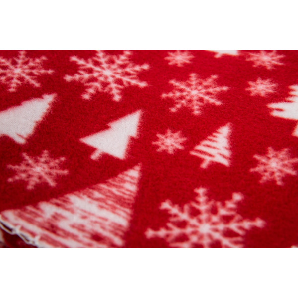 Фото - Плед односпальный Ardesto Fleece 130x160 см заснеженные елки (ART0715PB)