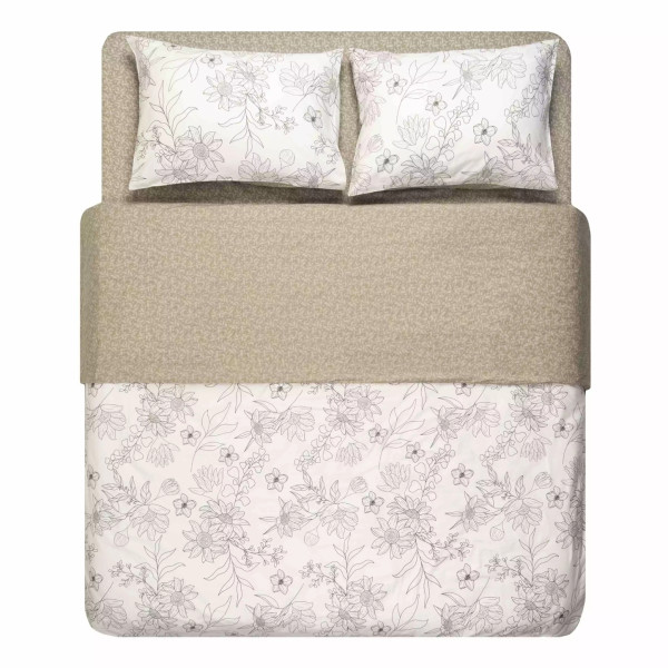 Фото - Комплект постельного белья Ardesto Gloria 200х220 см (ART2022BW)