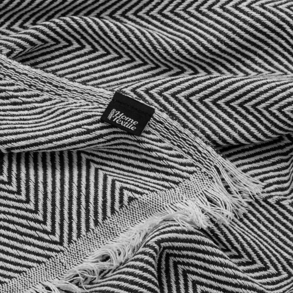 Фото - Плед евро Summer 210x230 см черный (ART0922SL)