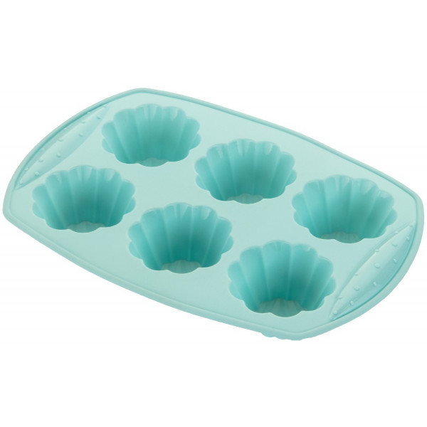 Фото - Форма для приготовления Ardesto Tasty Baking на 6 шт. 30x214 см Blue (AR2318T)