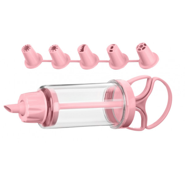 Фото - Кондитерский шприц Ardesto Tasty Baking Pink (AR2306PP)