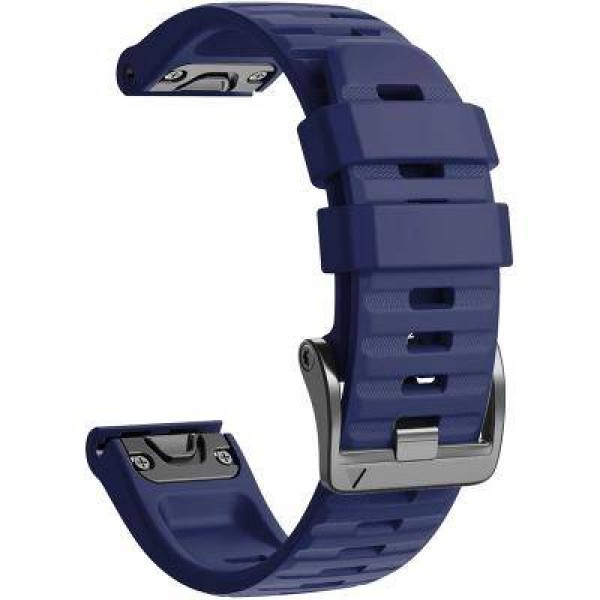 Фото - Ремешок для фитнес-браслета  ArmorStandart Silicone 26mm для Garmin Fenix 5X/6X/7X Dark Blue (ARM60804)